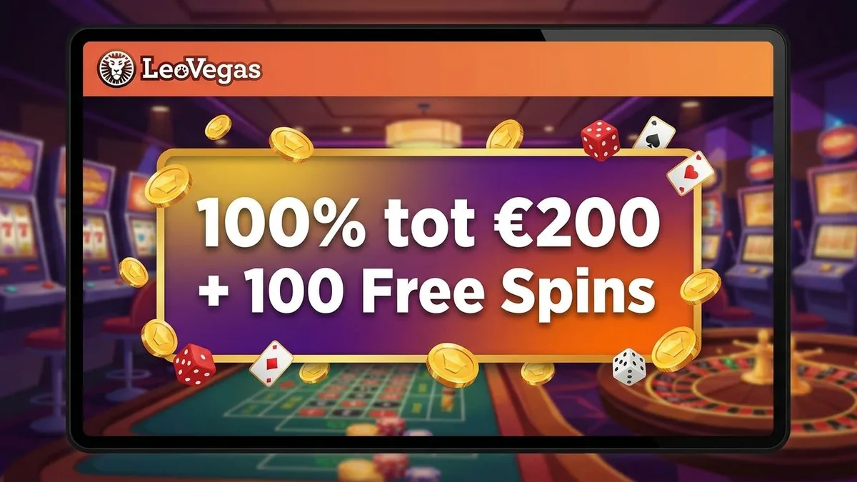 LeoVegas mobiele bonus